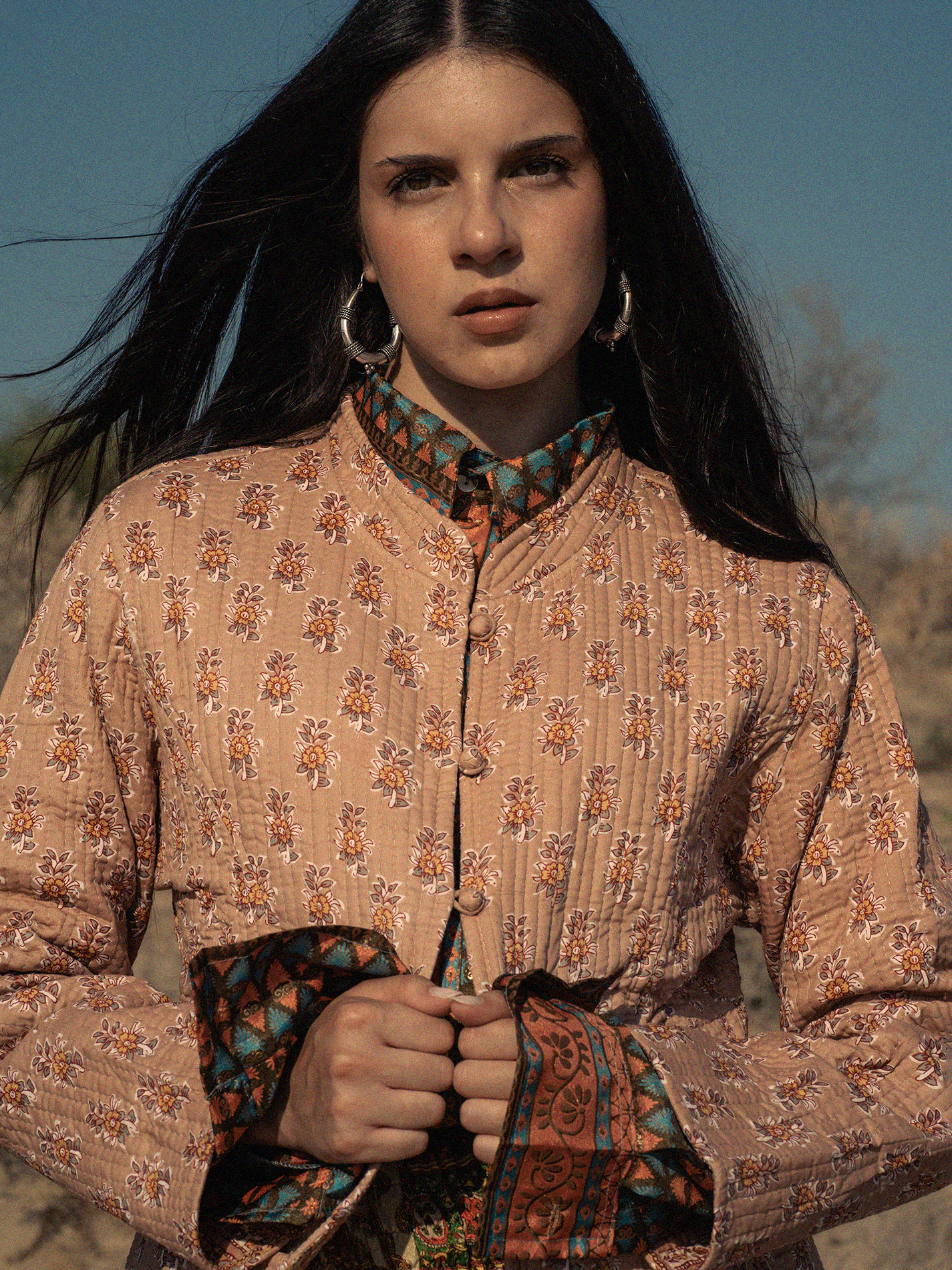 Giacca Kantha - Rosa Antico