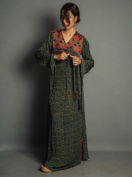 Kimono blu notte – Tibet