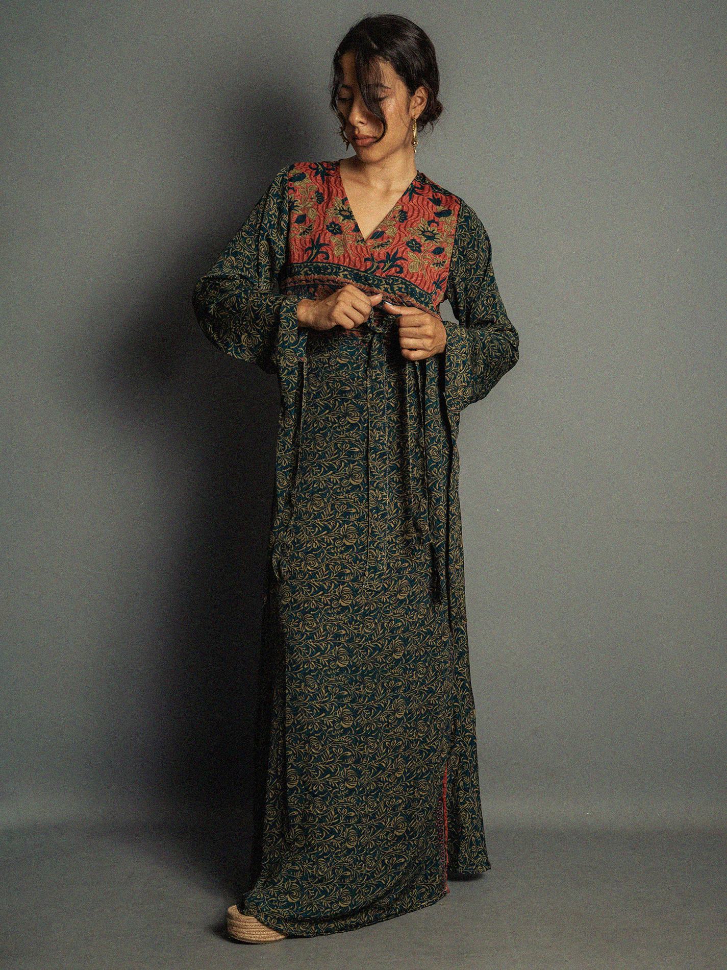 Kimono blu notte – Tibet