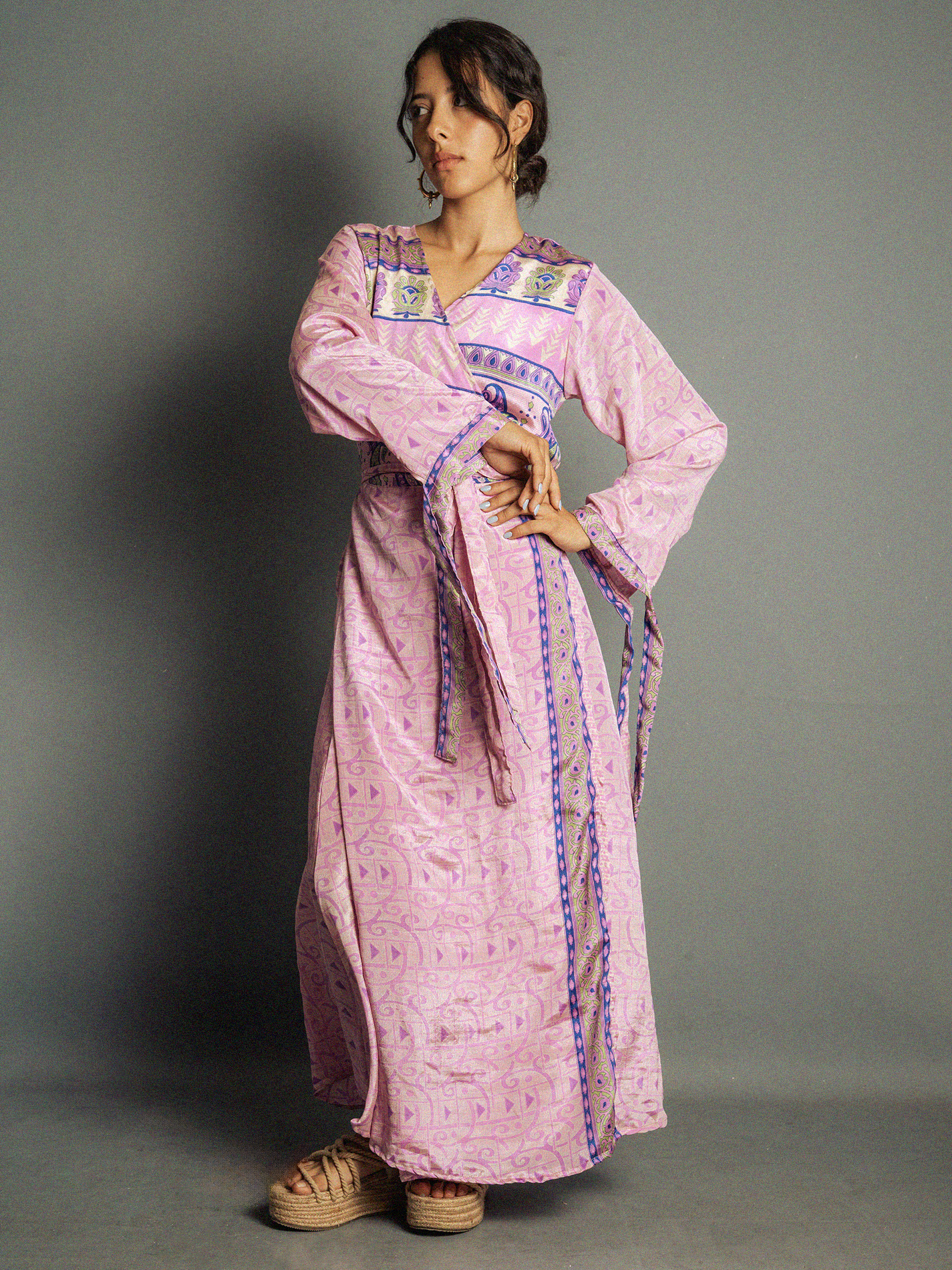 Kimono rosa – Tibet