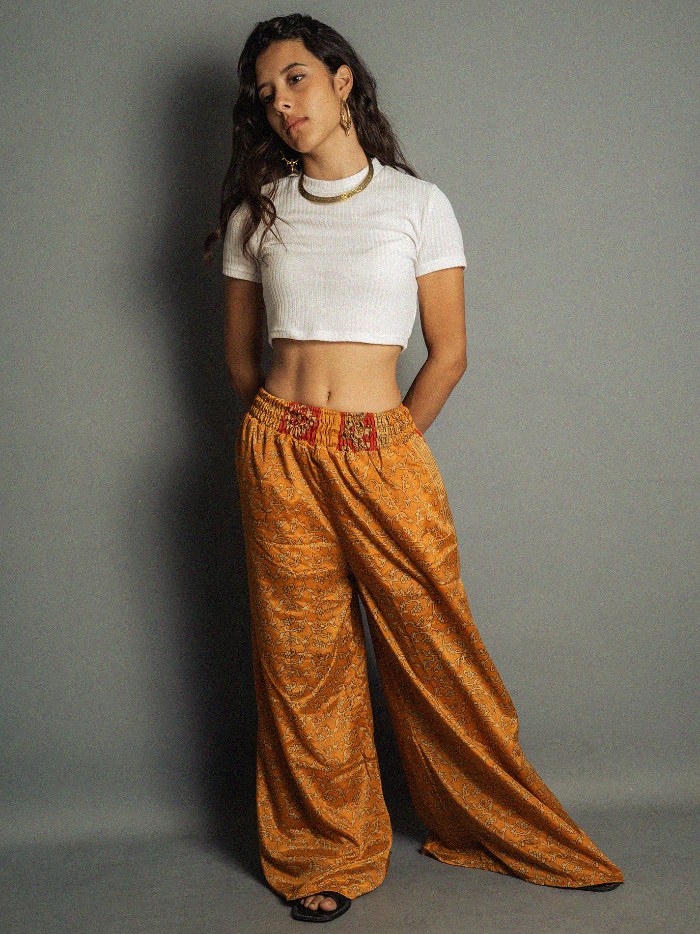 Pantalone arancione - Lucknow