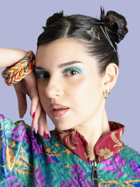 Coppia di Bangle Intrecciati - Large - &Oslash; 7 cm (7)