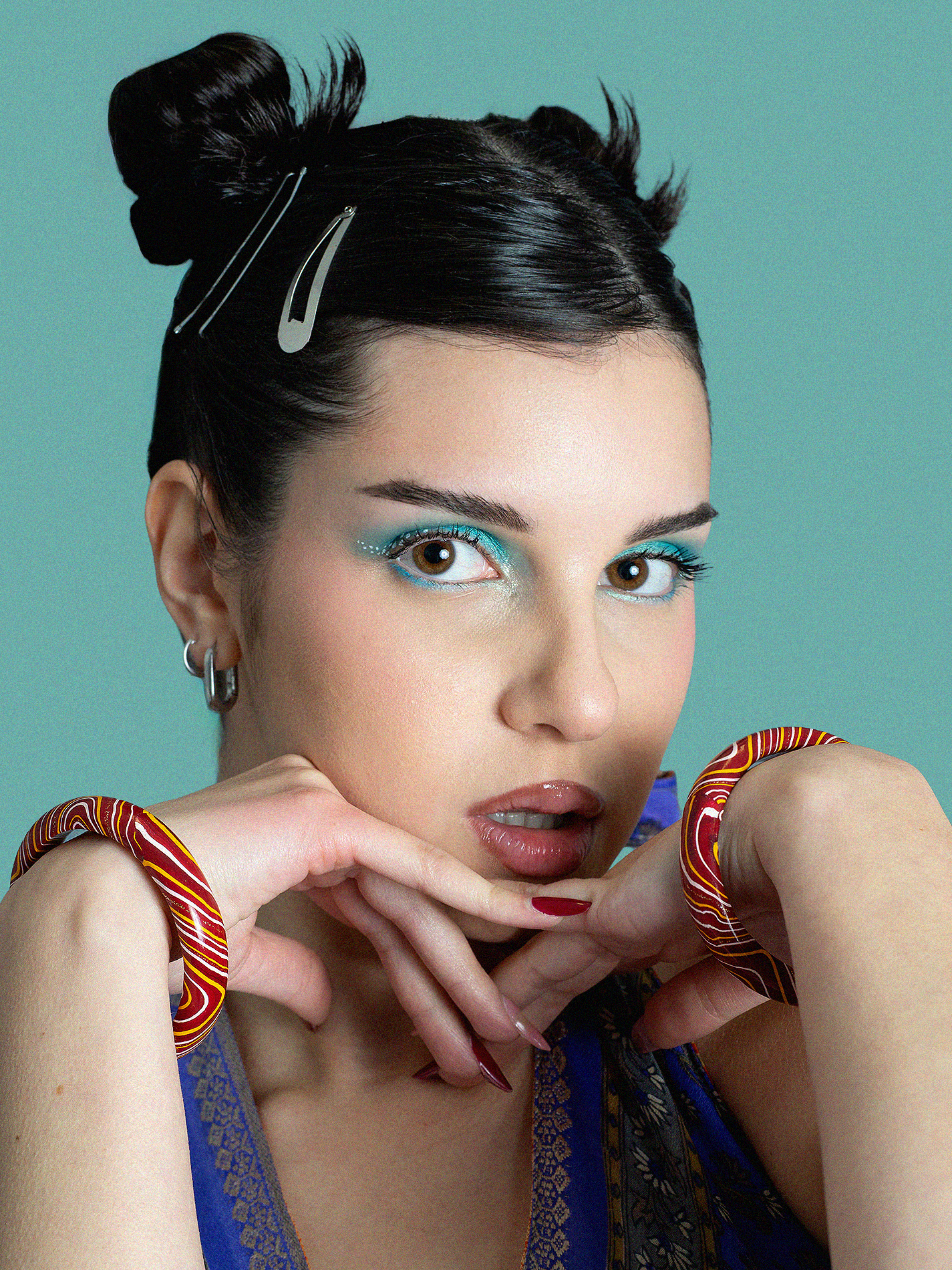 Coppia di Bangle Lisci e Larghi - Small -  Ø 6.5 cm