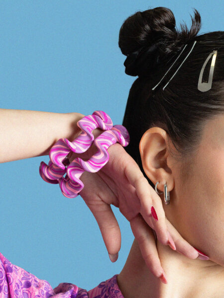 Coppia di Bangle Zigzag - Large -  Ø 7 cm