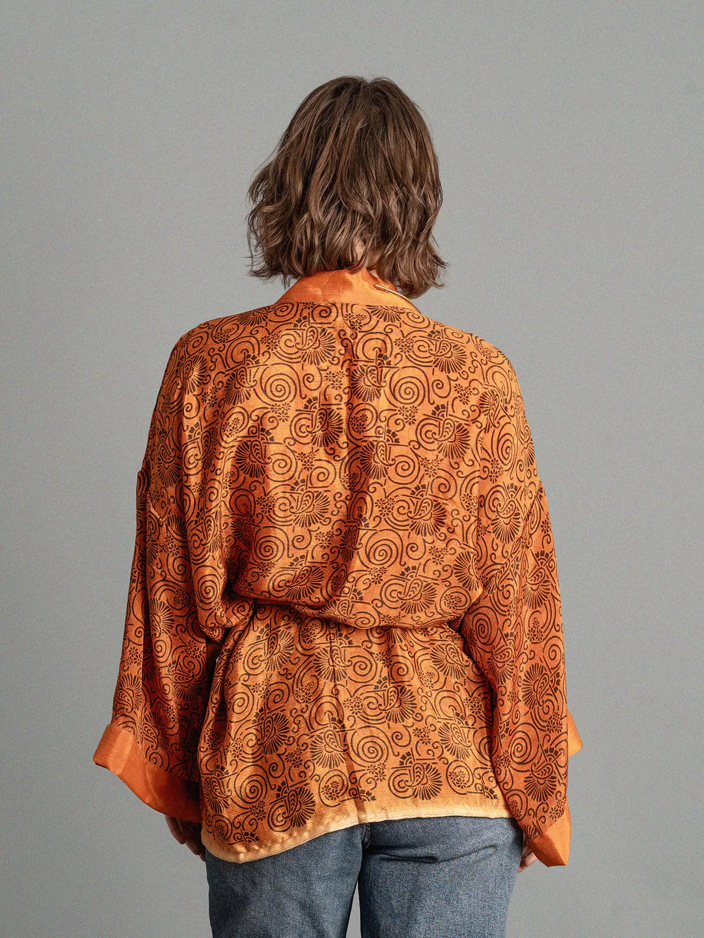 Kimono corto arancione - Kerala