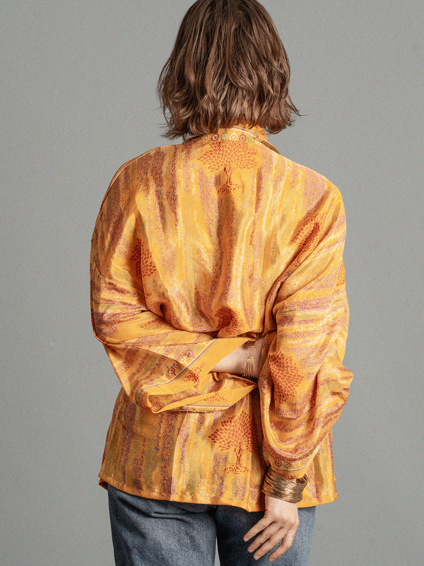 Kimono corto arancione - Kerala