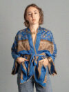 Kimono corto blu - Kerala