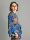 Kimono corto blu - Kerala
