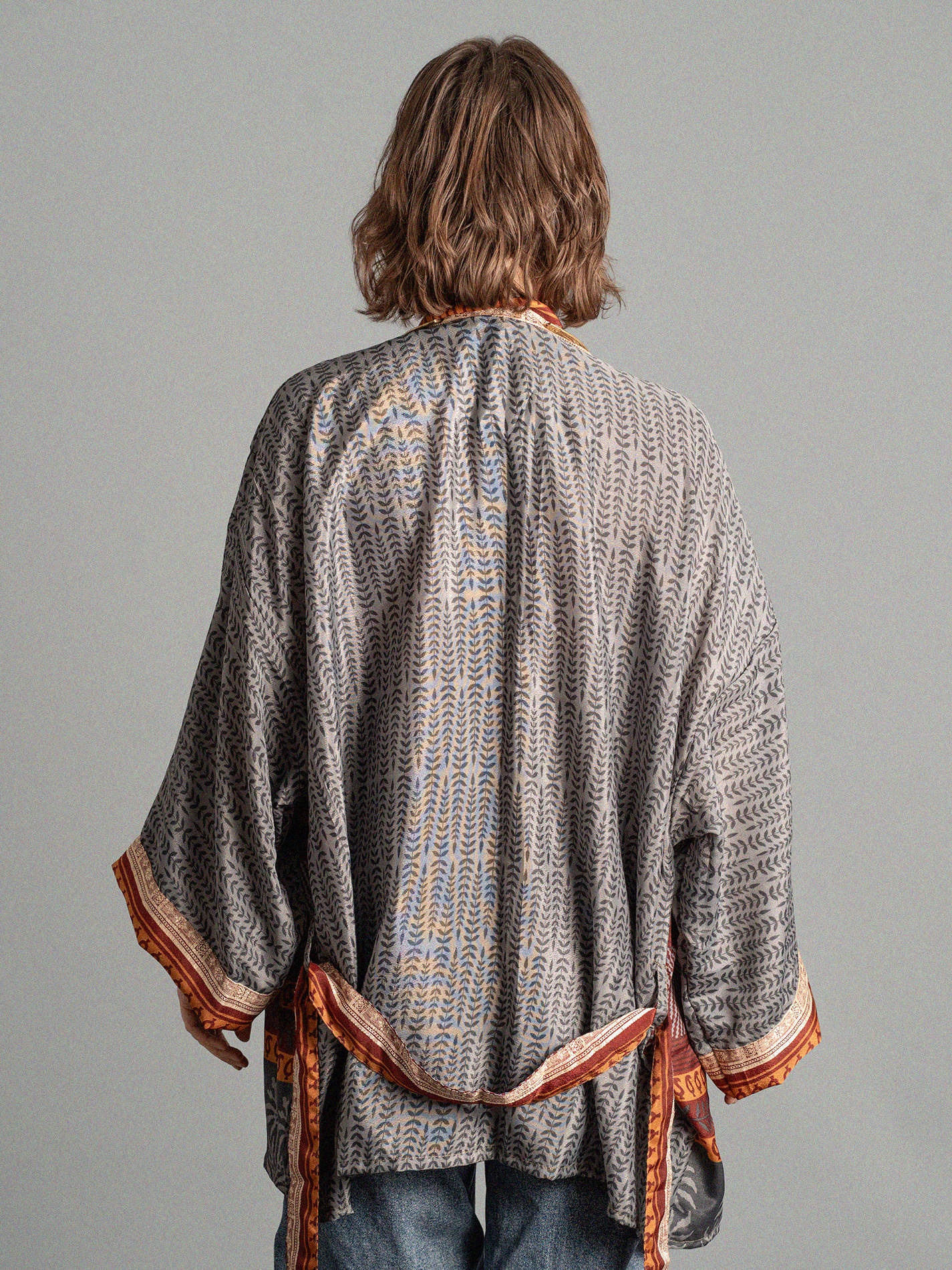 Kimono corto grigio - Kerala