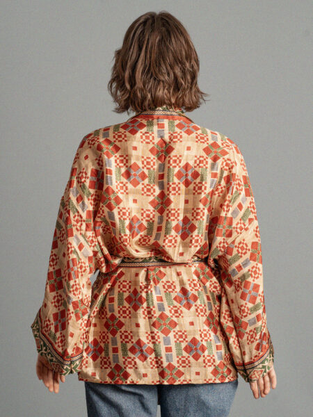 Kimono corto quadri - Kerala (2)