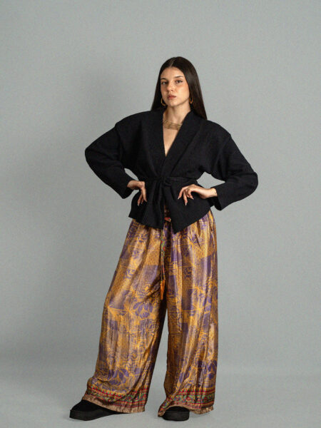 Pantalone LXL giallo e viola - Gurgaon