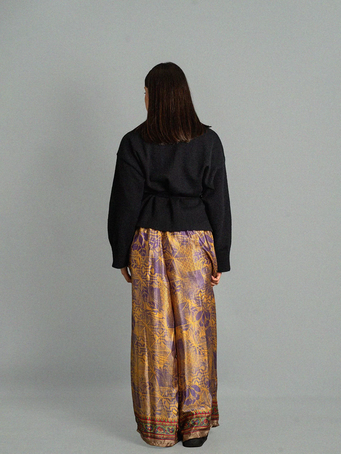 Pantalone LXL giallo e viola - Gurgaon