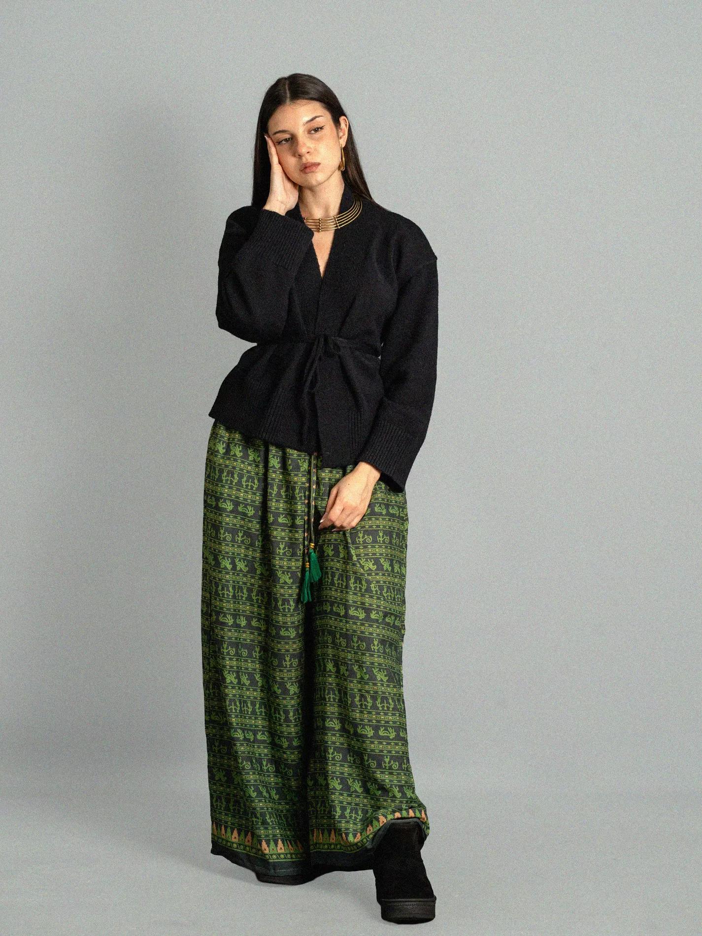 Pantalone LXL verde scuro - Gurgaon