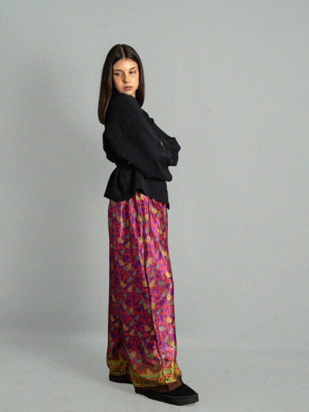 Pantalone LXL viola - Gurgaon (2)