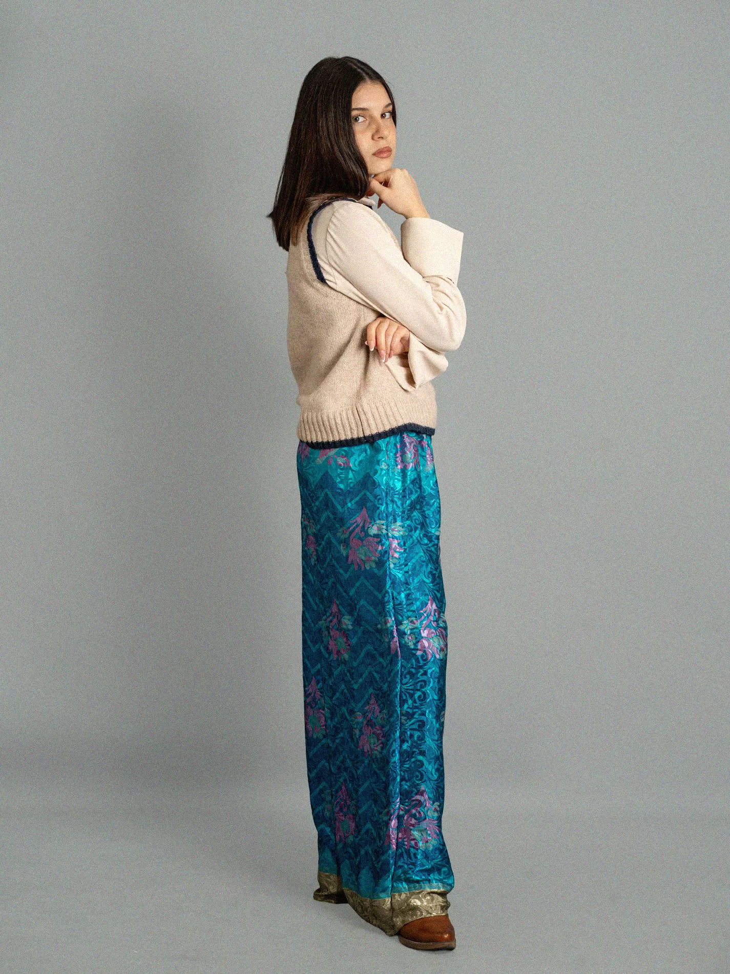 Pantalone SM azzurro - Gurgaon