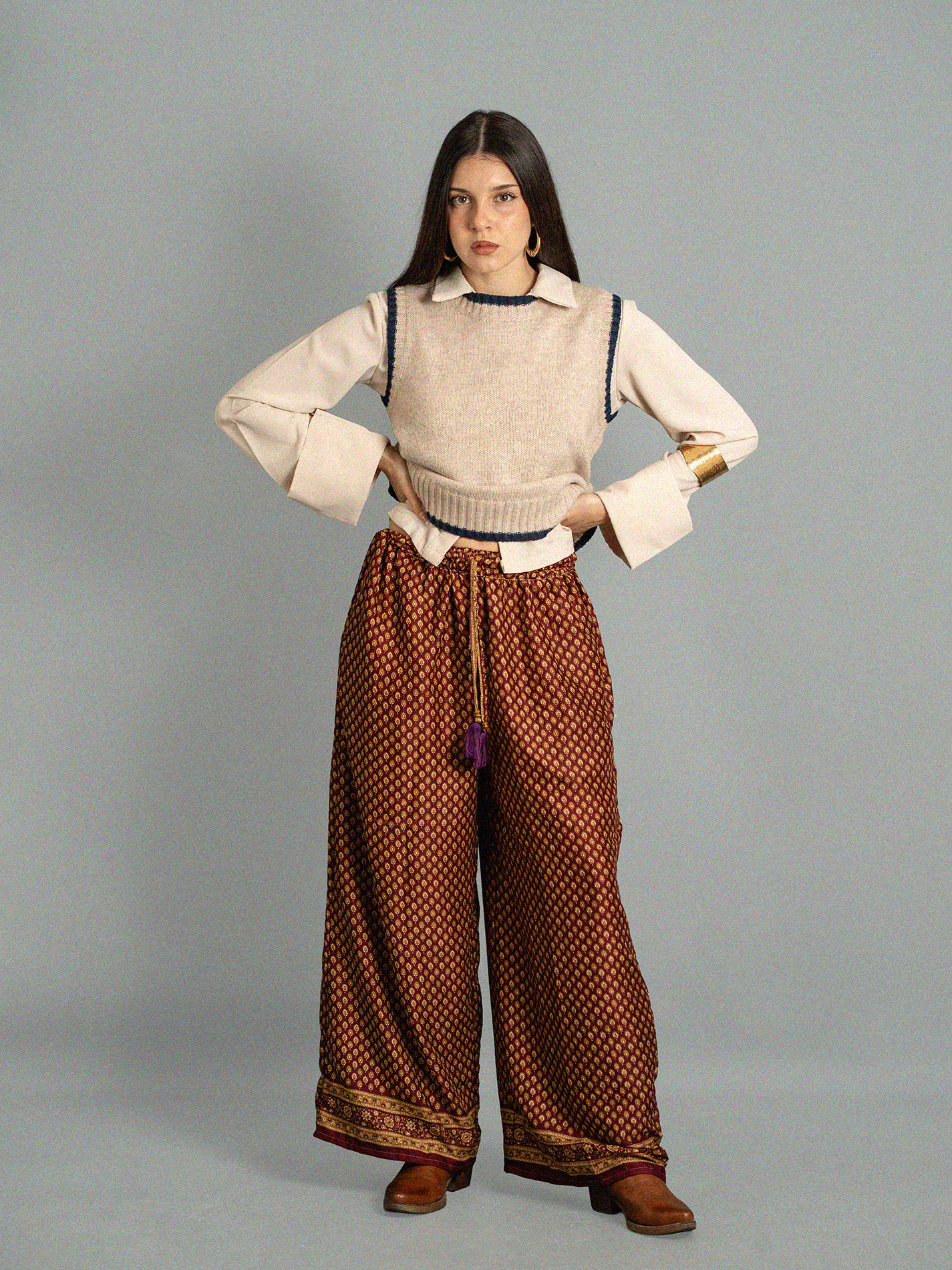 Pantalone SM fiorellini - Gurgaon