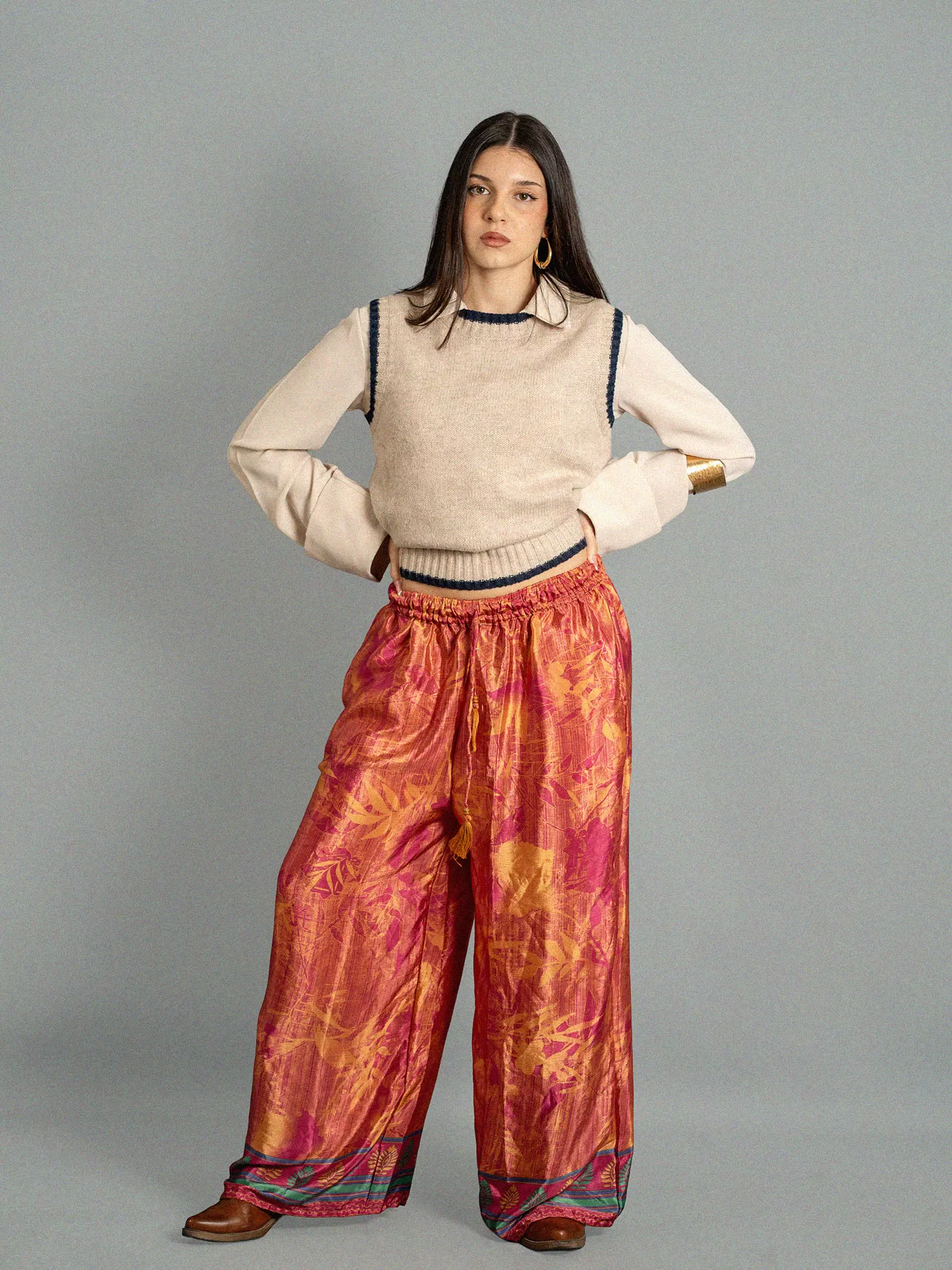 Pantalone SM foglie - Gurgaon