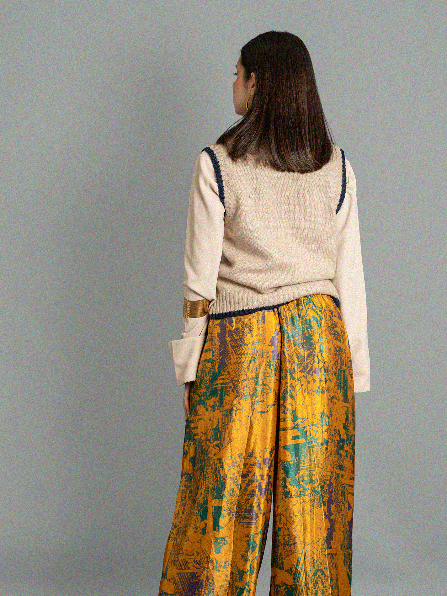 Pantalone SM giallo e verde - Gurgaon