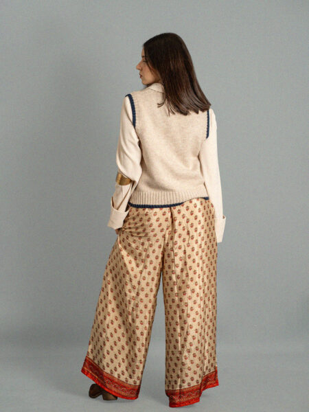 Pantalone SM ocra - Gurgaon (2)