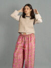 Pantalone SM rosa e oro - Gurgaon