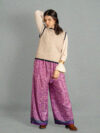 Pantalone SM rosa e viola - Gurgaon