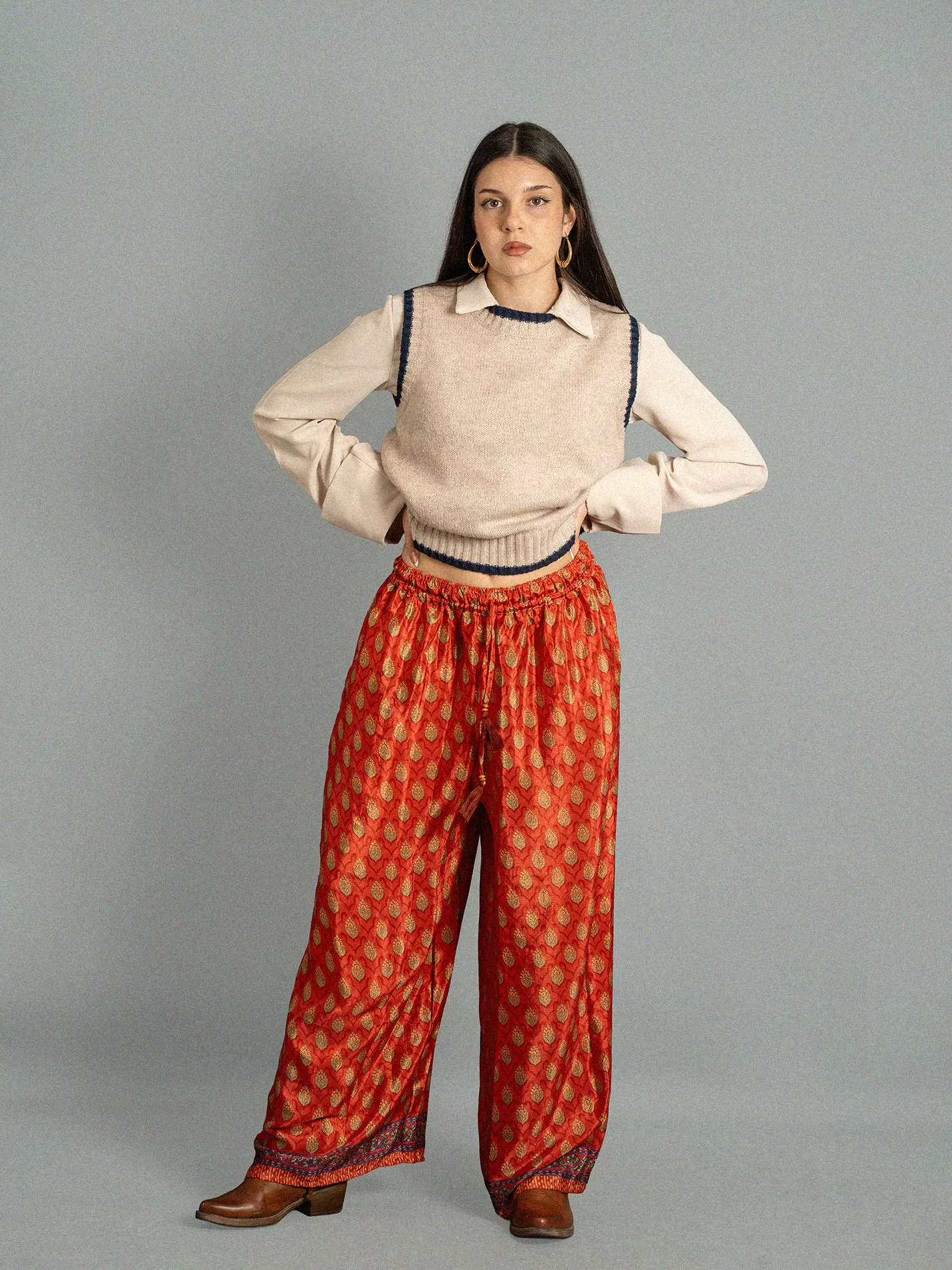 Pantalone SM rosso - Gurgaon