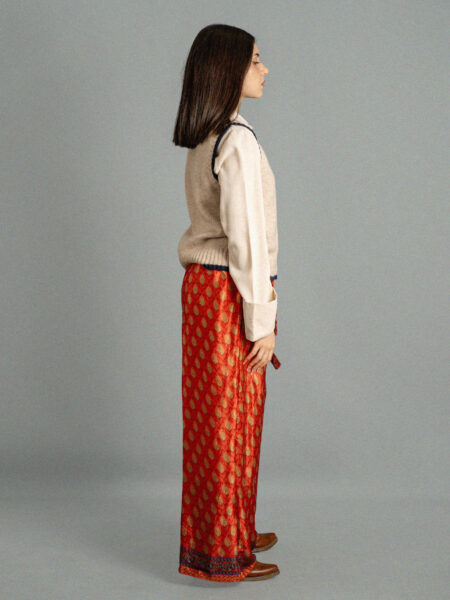 Pantalone SM rosso - Gurgaon (8)