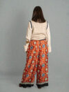 Pantalone SM rosso con fiori - Gurgaon