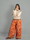 Pantalone SM sfumature rosse - Gurgaon