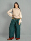 Pantalone SM verde e viola - Gurgaon