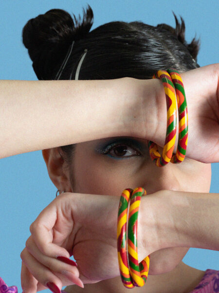 Poker di Bangle Lisci e Sottili - Large - &Oslash; 7 cm (12)